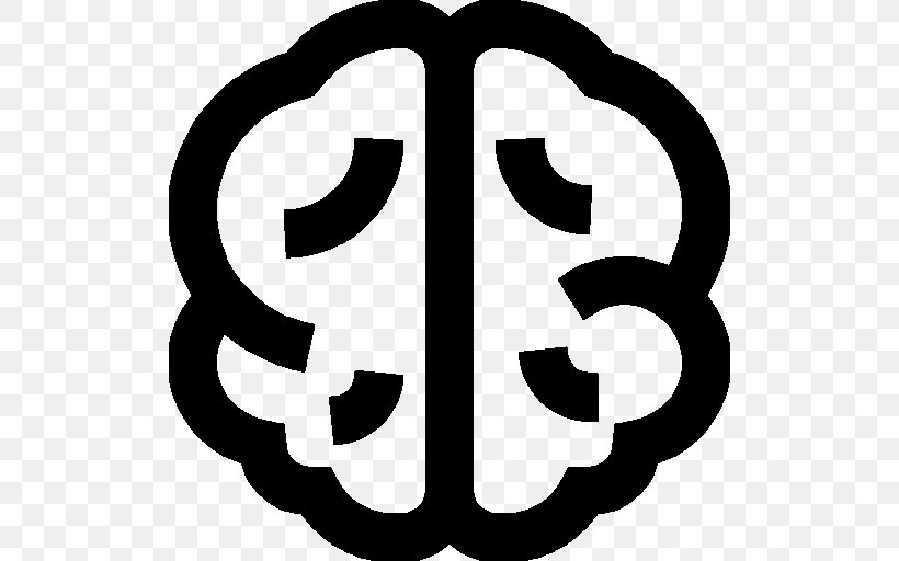 Brain Cerebral Hemisphere, PNG, 512x512px, Brain, Black And White, Cerebral Hemisphere, Head, Homo Sapiens Download Free
