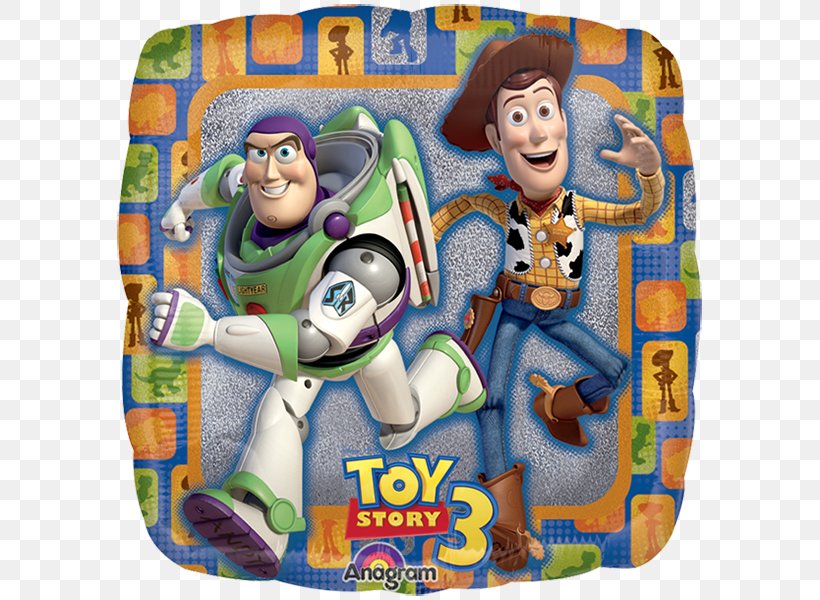 Buzz Lightyear Sheriff Woody Toy Story Balloon Pixar, PNG, 600x600px, Buzz Lightyear, Adventure Film, Balloon, Birthday, Film Download Free