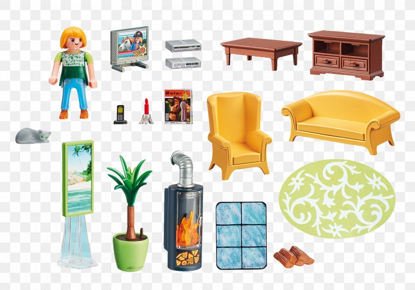 Living Room Dollhouse Fireplace Playmobil, PNG, 2000x1400px, Living Room, Amazoncom, Couch, Doll, Dollhouse Download Free