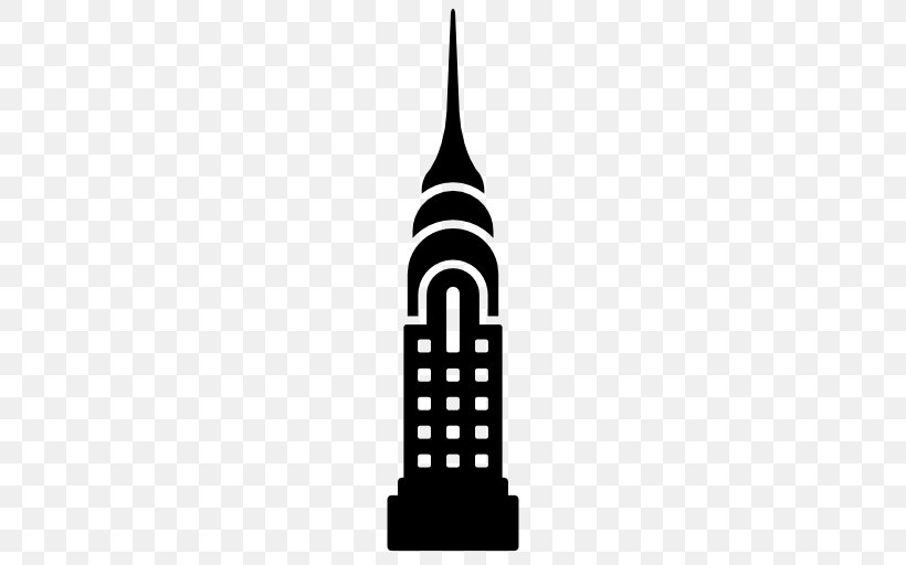 New York City Building, PNG, 512x512px, New York City, Architectural Engineering, Architecture, Black And White, Building Download Free