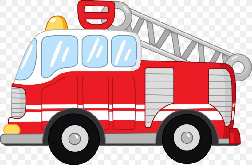 Cartoon Fire Engine Clip Art, PNG, 962x631px, Car, Automotive Design, Brand, Cartoon, Commercial Vehicle Download Free