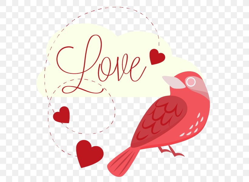 Lovebird Euclidean Vector, PNG, 600x600px, Watercolor, Cartoon, Flower, Frame, Heart Download Free