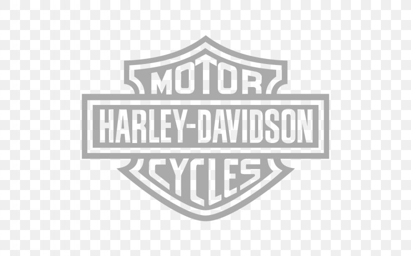 Logo Big Harley Davidson Decal 22x16 Inch. Motorcycle Brand Harley-Davidson, PNG, 1280x800px, Logo, Bag, Black And White, Brand, Harleydavidson Download Free