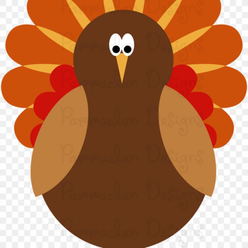 Turkey Meat Thanksgiving Clip Art, PNG, 1024x1024px, Turkey Meat, Beak, Bird, Cartoon, Chicken Download Free
