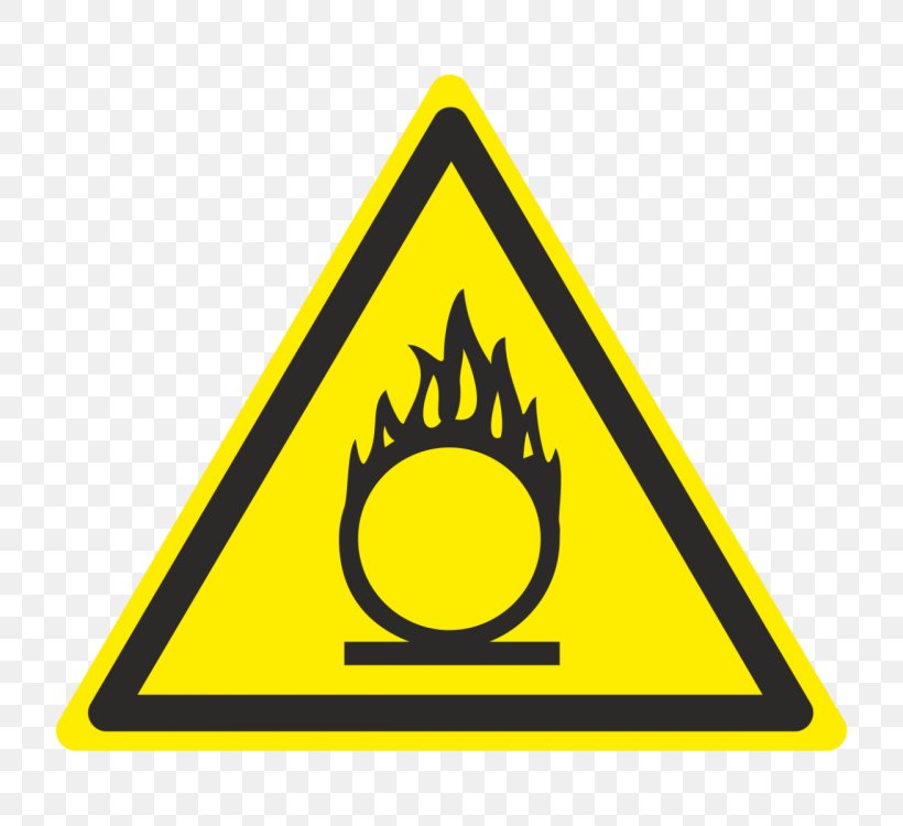 Warning Sign Hazard Symbol Risk, PNG, 750x750px, Warning Sign, Area, Biological Hazard, Combustibility And Flammability, Fire Download Free