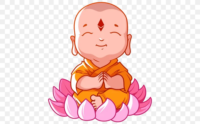 Buddhism Buddha's Birthday Bhikkhu Buddhist Meditation, PNG, 512x512px, Watercolor, Cartoon, Flower, Frame, Heart Download Free