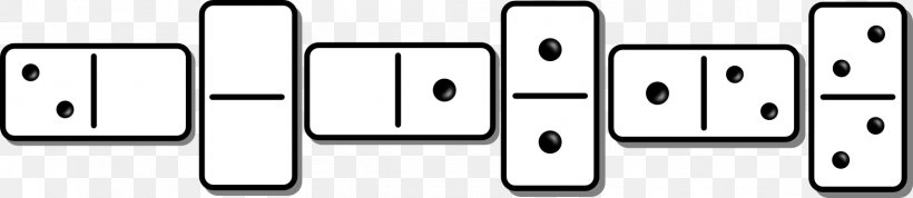 Dominoes Dominos Pizza Game Clip Art, PNG, 1572x343px, Dominoes, Black And White, Board Game, Brand, Dice Download Free