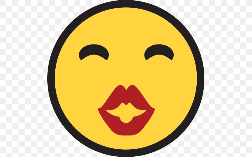 Emoji Smile Emoticon Text Messaging Kiss, PNG, 512x512px, Emoji, Crying, Emoticon, Face, Facial Expression Download Free