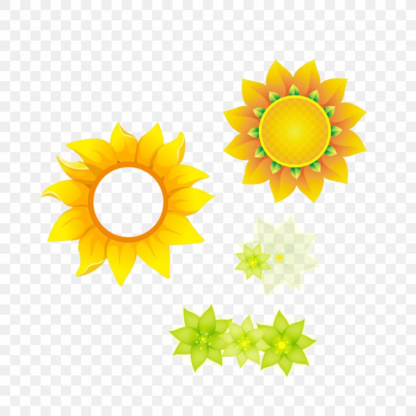 Common Sunflower Download, PNG, 6614x6614px, Common Sunflower, Cartoon, Dahlia, Daisy Family, Flora Download Free