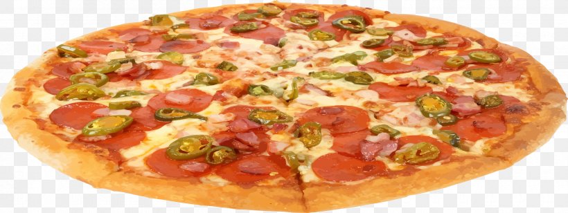 Pizza Italian Cuisine Stromboli Salami Pita, PNG, 2400x904px, Pizza, American Food, California Style Pizza, Cuisine, Dish Download Free