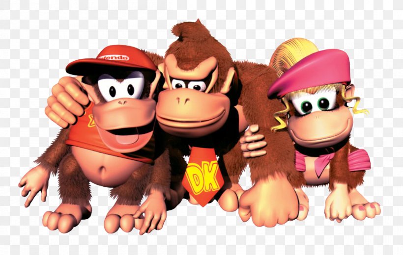 Donkey Kong Country 2: Diddy's Kong Quest Donkey Kong Country 3: Dixie Kong's Double Trouble! Donkey Kong Land 2, PNG, 1200x761px, Donkey Kong Country, Diddy Kong, Dixie Kong, Donkey Kong, Donkey Kong Jr Download Free