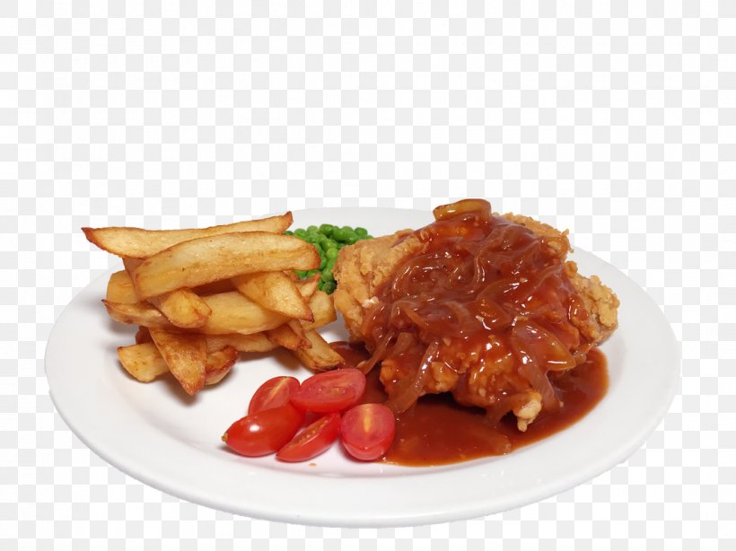French Fries Schnitzel Vegetarian Cuisine Meat Chop Full Breakfast, PNG, 1067x800px, French Fries, American Food, Bacon, Breakfast, Chicken As Food Download Free