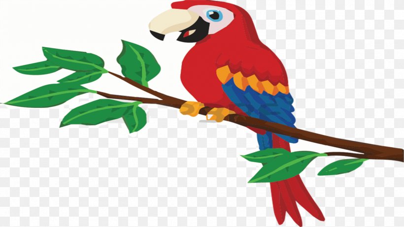 Parrot Royalty-free Clip Art, PNG, 1280x720px, Parrot, Art, Beak, Bird, Branch Download Free