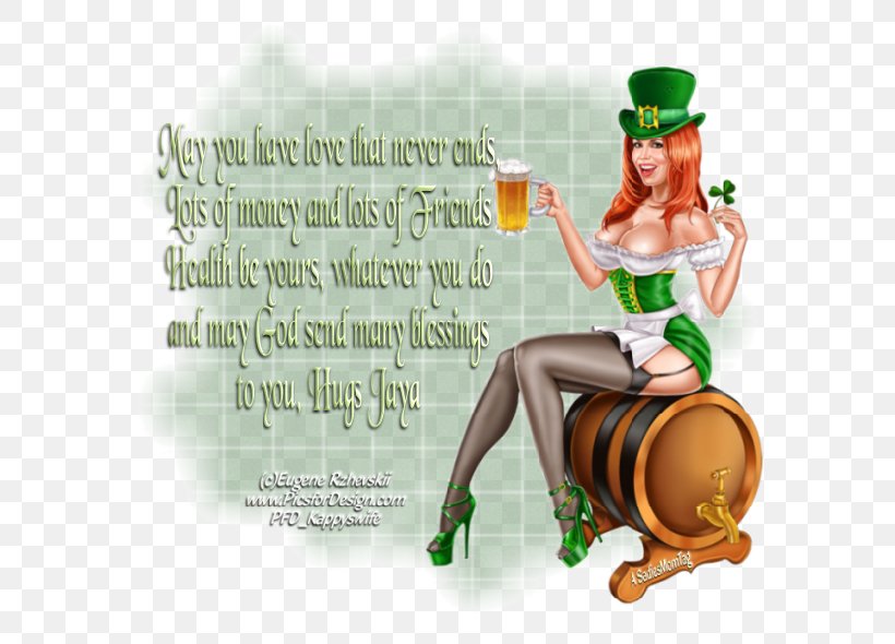 Saint Patrick's Day Advertising Cartoon Irish People, PNG, 590x590px, Watercolor, Cartoon, Flower, Frame, Heart Download Free