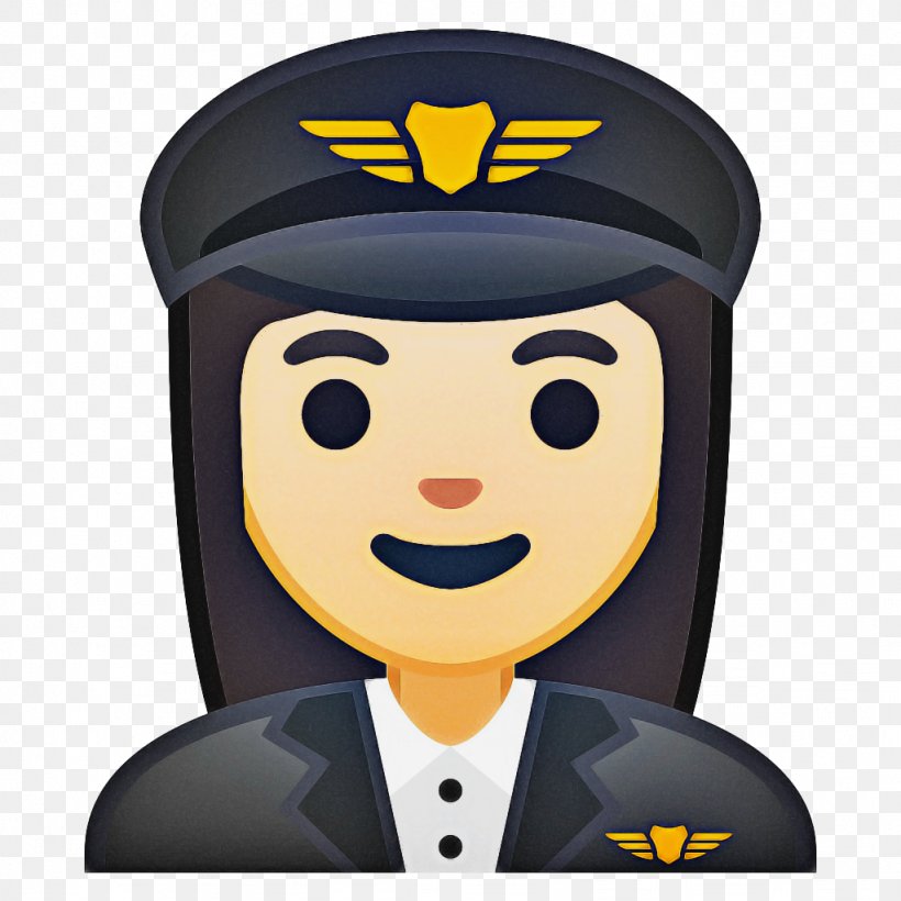 Smile Emoji, PNG, 1024x1024px, Emoji, Aircraft Pilot, Cartoon, Dark Skin, Human Skin Color Download Free