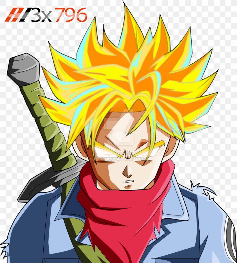 Trunks Goku Gohan Vegeta Cell, PNG, 1280x1424px, Watercolor, Cartoon, Flower, Frame, Heart Download Free