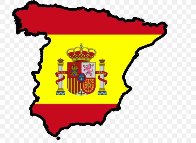 Flag Of Spain Clip Art Image, PNG, 717x600px, Spain, Area, Art, Canton, Flag Download Free