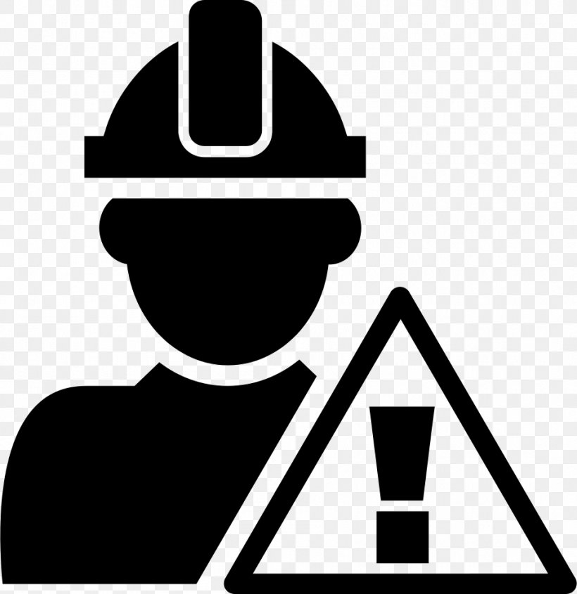 Hard Hats Architectural Engineering Construction Worker Laborer, PNG, 950x980px, Hard Hats, Architectural Engineering, Area, Black, Black And White Download Free