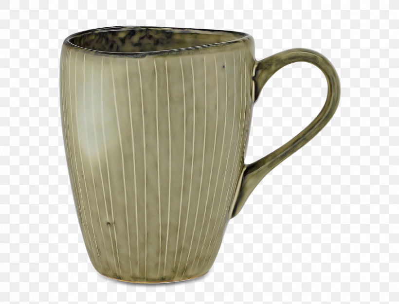 Mug Earthenware Drinkware Green Tableware, PNG, 1960x1494px, Mug, Beige, Ceramic, Cup, Dishware Download Free