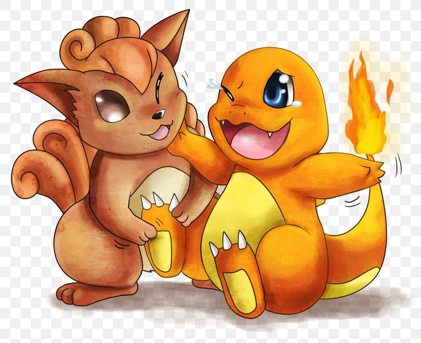 Pikachu Charmander Pokémon Vulpix Eevee, PNG, 800x668px, Pikachu, Art, Artist, Bulbasaur, Carnivoran Download Free