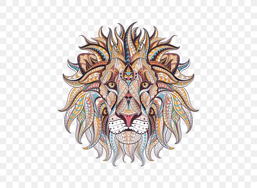 Download Animal Coloring Book For Adults Lion App Store Png 600x600px Coloring Book Adult App Store Art