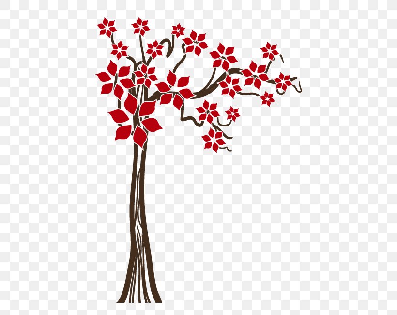 Sticker Tree Floral Design Wall Vinyl Group, PNG, 650x650px, Sticker, Art, Branch, Cut Flowers, Decal Download Free