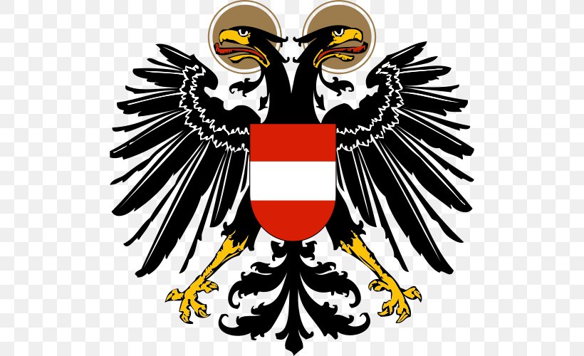 Austrian Empire Vienna Austria-Hungary Coat Of Arms Of Austria, PNG, 512x500px, Austrian Empire, Aquila, Austria, Austriahungary, Beak Download Free