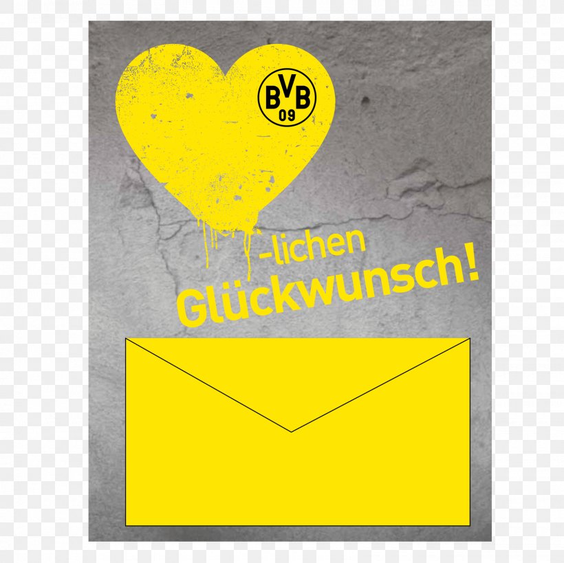 Borussia Dortmund Bundesliga Football Borussia Mönchengladbach Greeting & Note Cards, PNG, 1600x1600px, Borussia Dortmund, Area, Birthday, Bundesliga, Bvbfanshop Download Free