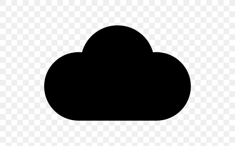 Cloud Computing, PNG, 512x512px, Cloud Computing, Black, Black And White, Cloud Storage, Heart Download Free