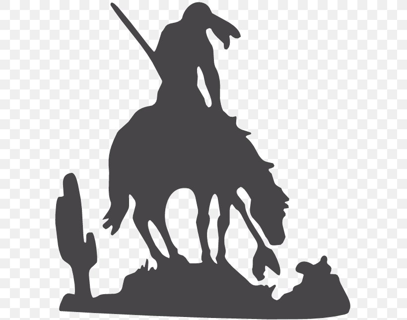 End Of The Trail Horse Clip Art Silhouette Native Americans In The United States Png 600x644px