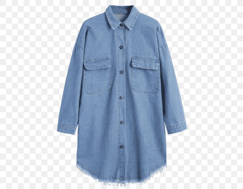 Hoodie Denim Dress Coat Jacket, PNG, 480x640px, Hoodie, Blouse, Button, Child, Clothing Download Free