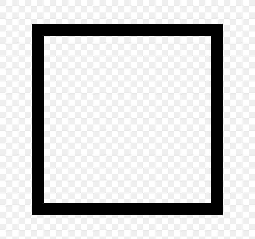 Square Shape Clip Art, PNG, 768x768px, Shape, Area, Black, Black And White, Geometry Download Free