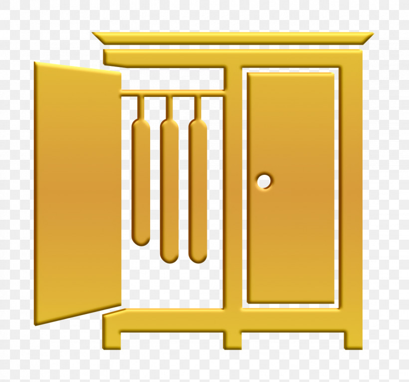 Closet Icon Tools And Utensils Icon Bedroom Closet With Opened Door Of The Side To Hang Clothes Icon, PNG, 1234x1152px, Closet Icon, Bedroom Closet With Opened Door Of The Side To Hang Clothes Icon, Black, Black Screen Of Death, Furniture Download Free