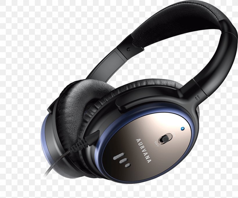 Microphone Noise-cancelling Headphones Active Noise Control Creative Aurvana ANC, PNG, 1074x897px, Microphone, Active Noise Control, Audio, Audio Equipment, Creative Download Free