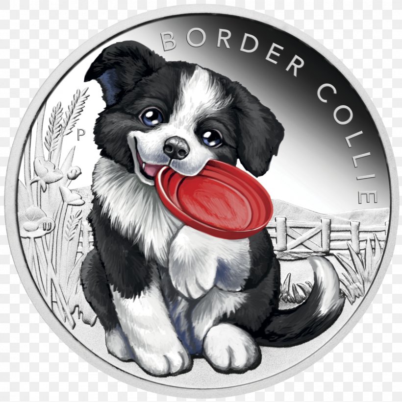 Border Collie Rough Collie Perth Mint Beagle Puppy, PNG, 1598x1600px, Border Collie, Australian Fiftycent Coin, Beagle, Bullion Coin, Carnivoran Download Free