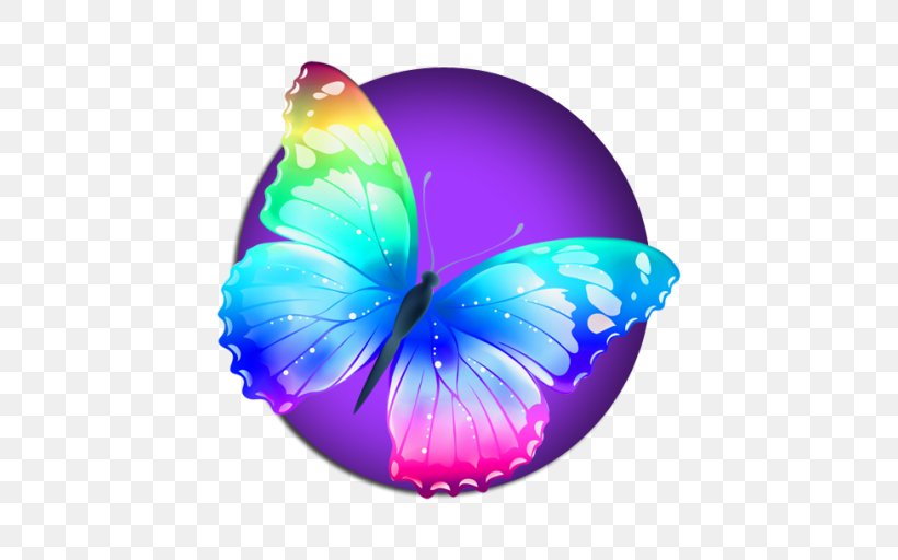 Butterfly Clip Art, PNG, 512x512px, Butterfly, Brush Footed Butterfly, Butterflies And Moths, Image File Formats, Image Resolution Download Free