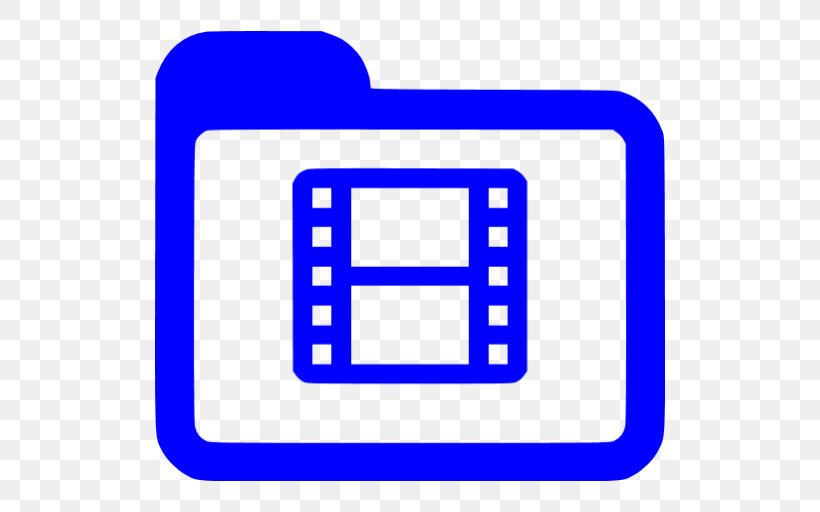 Filmstrip Download, PNG, 512x512px, Film, Area, Blue, Brand, Communication Download Free