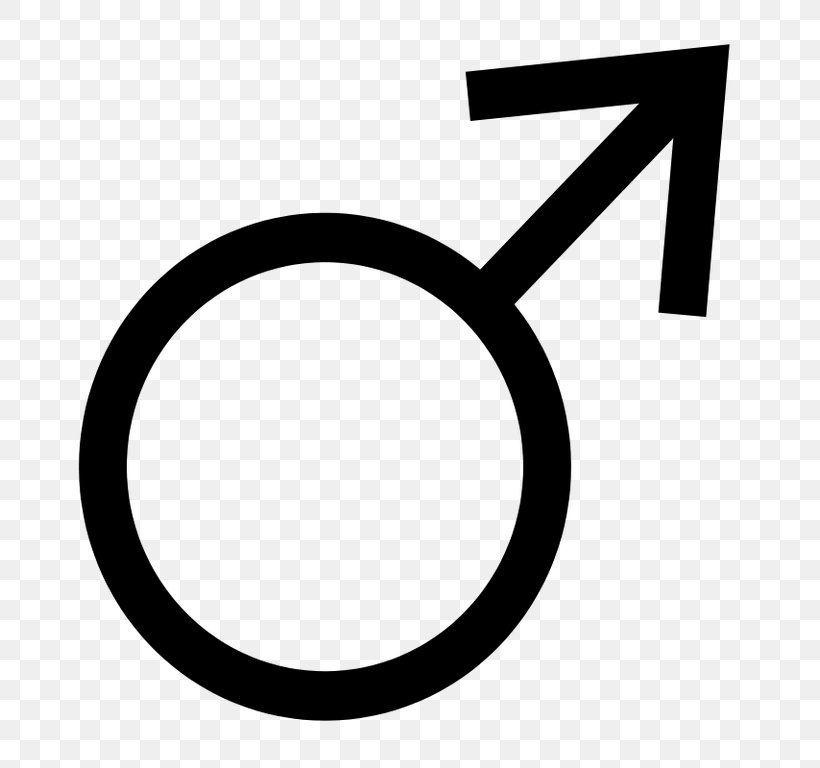 Gender Symbol Male Clip Art, PNG, 768x768px, Gender Symbol, Area, Black And White, Brand, Drawing Download Free