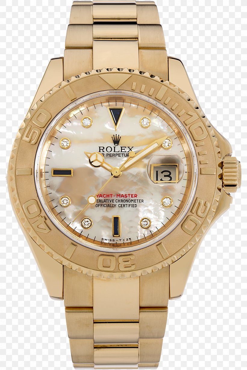 Gold Watch Strap Rolex Yacht-Master II, PNG, 1000x1500px, Gold, Beige, Brand, Clothing Accessories, Metal Download Free
