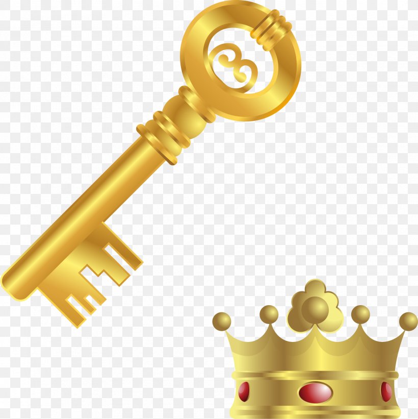 Icon, PNG, 1966x1969px, Gold Key, Body Jewelry, Brass, Crown, Gold Download Free