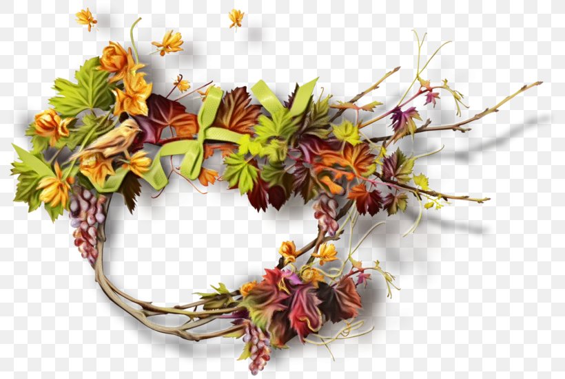 Watercolor Flower Wreath, PNG, 800x551px, 2019, Watercolor, Author, Computer Program, Creator Download Free