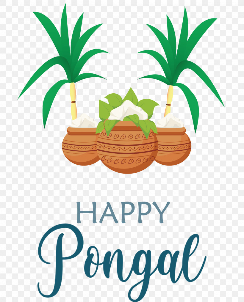 Happy Pongal Pongal, PNG, 2420x3000px, Happy Pongal, Cartoon, Drawing, Festival, Flowerpot Download Free