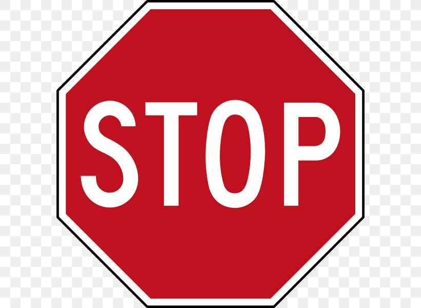Stop Sign Manual On Uniform Traffic Control Devices Traffic Sign Clip Art, PNG, 600x600px, Stop Sign, Area, Brand, Logo, Number Download Free