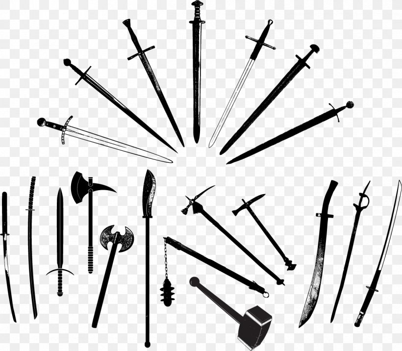 Weapon Adobe Illustrator Clip Art, PNG, 1216x1063px, Weapon, Black And White, Creative Market, Diagram, Hardware Accessory Download Free