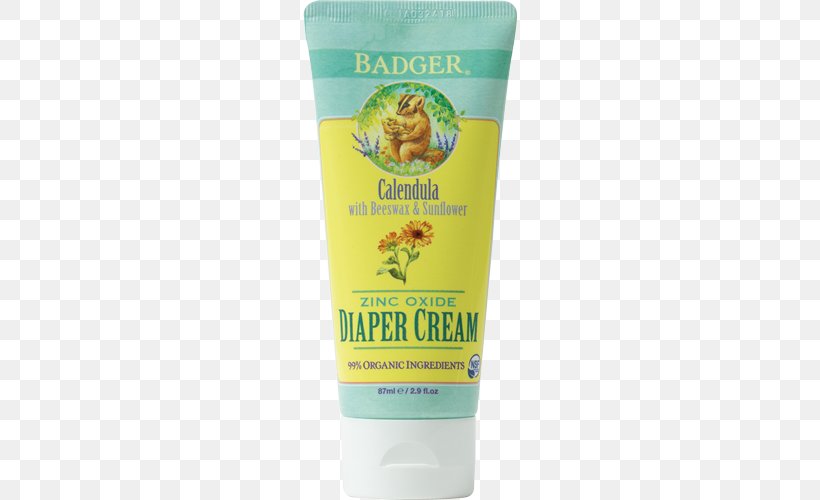 Diaper Sunscreen Lotion Cream Zinc Oxide, PNG, 500x500px, Diaper, Beeswax, Body Wash, Common Sunflower, Cream Download Free
