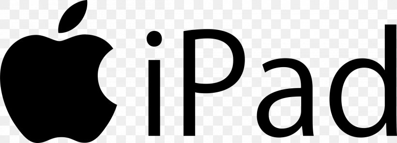 IPad 4 IPad Mini Apple, PNG, 2400x869px, Ipad 4, Apple, Black And White, Brand, Ipad Download Free