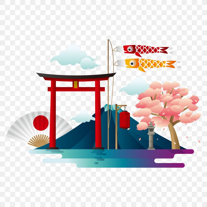 Mount Fuji Poster Download, PNG, 1667x1667px, Mount Fuji, Architecture, Art, Cherry Blossom, Japan Download Free