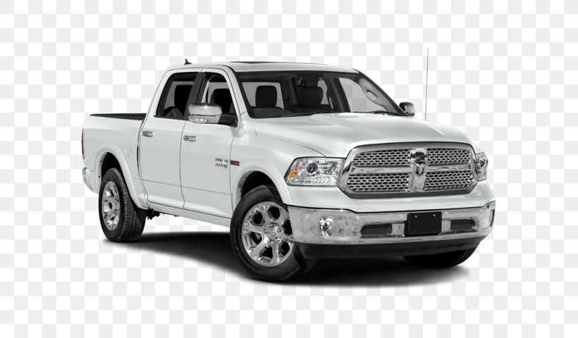 Ram Trucks Chrysler Dodge 2018 RAM 1500 Laramie Pickup Truck, PNG, 640x480px, 2018 Ram 1500, 2018 Ram 1500 Laramie, Ram Trucks, Automotive Design, Automotive Exterior Download Free