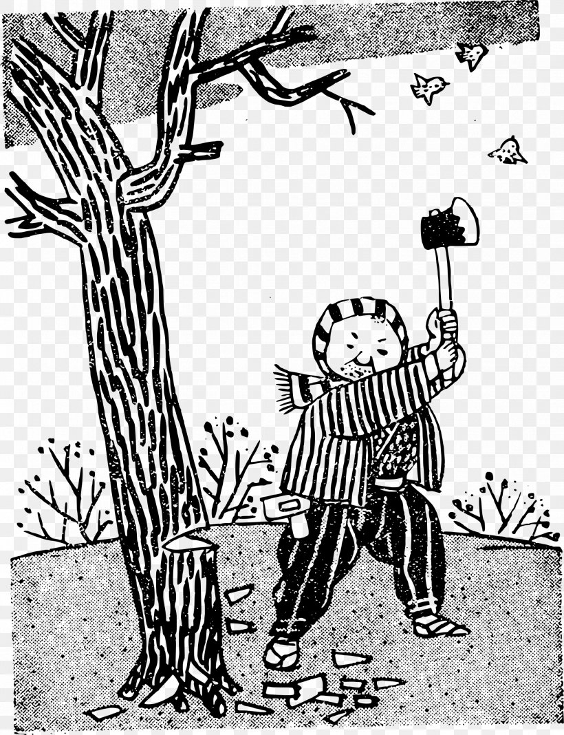 Tree Cutting Lumberjack Arborist Clip Art, PNG, 1842x2400px, Watercolor,  Cartoon, Flower, Frame, Heart Download Free