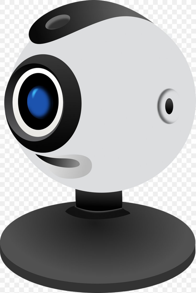 Webcam Camera Clip Art, PNG, 858x1280px, Webcam, Camera, Computer, Electronic Device, Online Chat Download Free